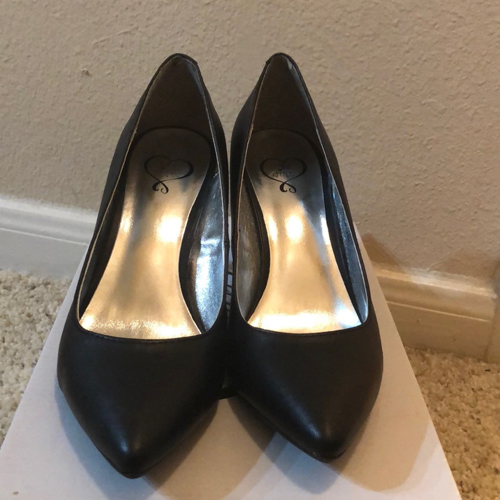 Black high heels